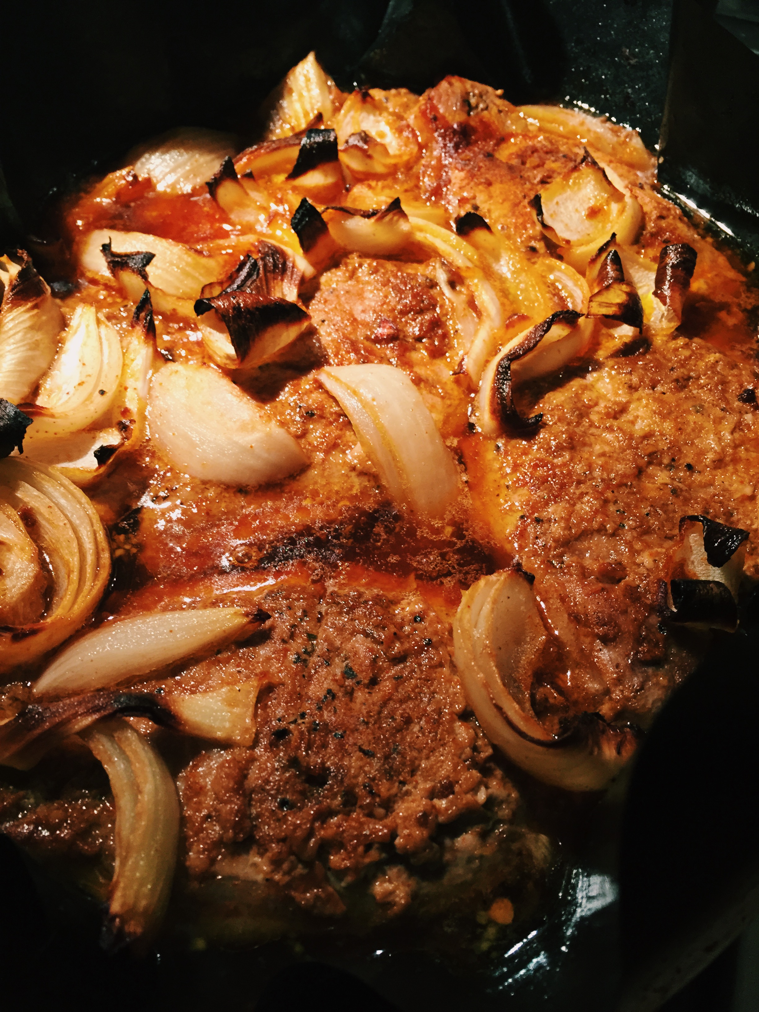 Oven Baked Spicy Pork Chops