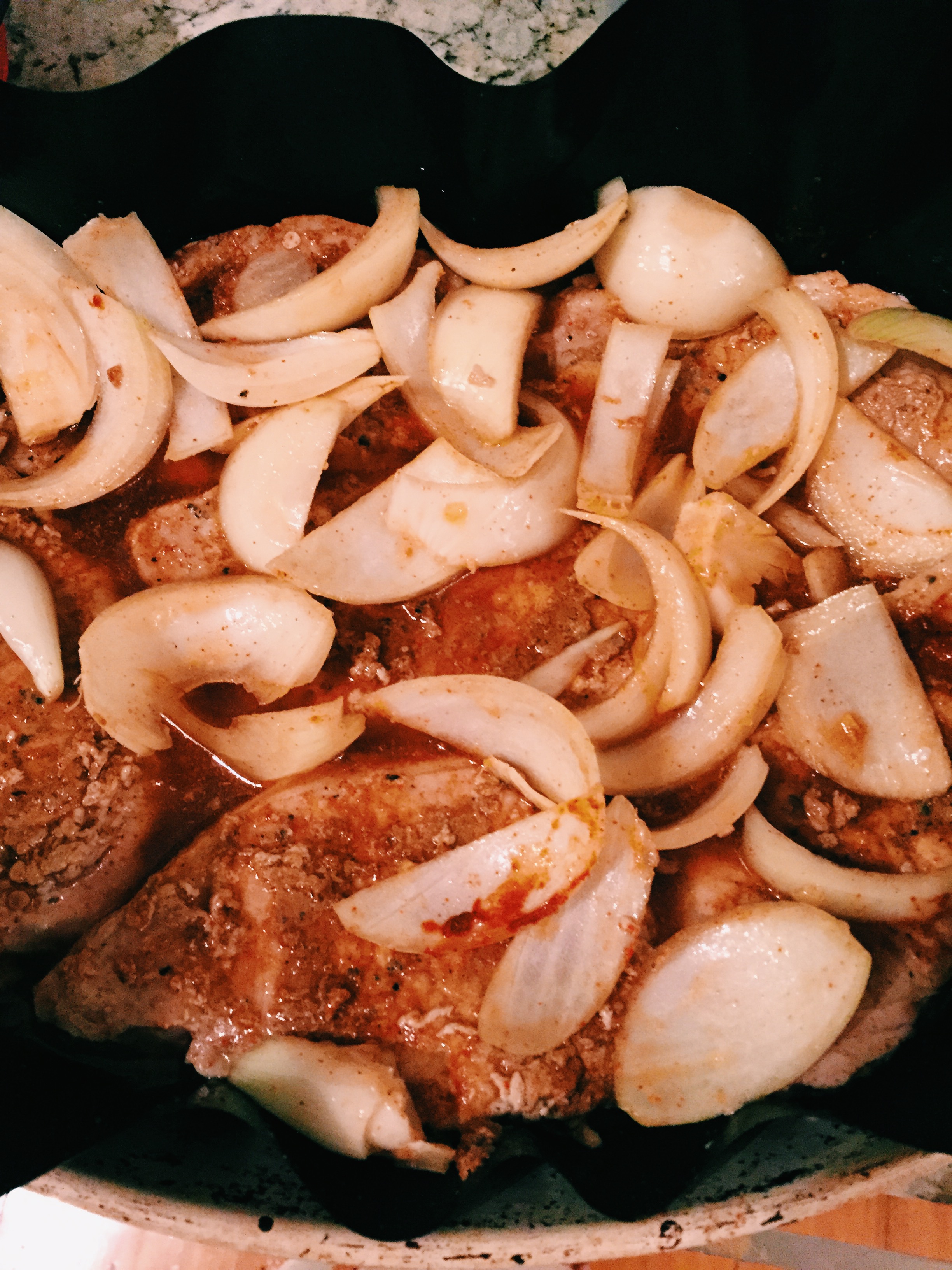 Oven Baked Spicy Pork Chops