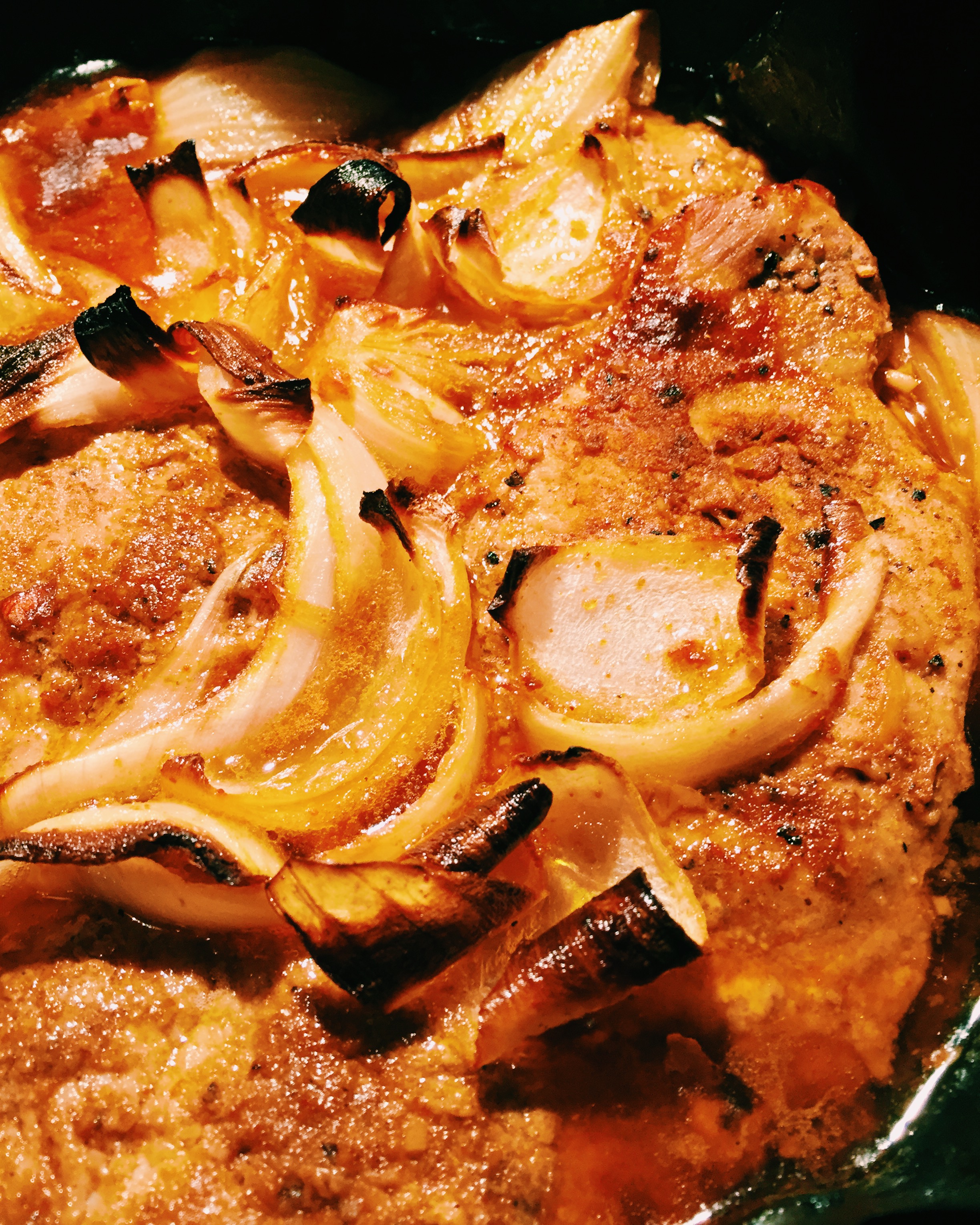 Oven Baked Spicy Pork Chops