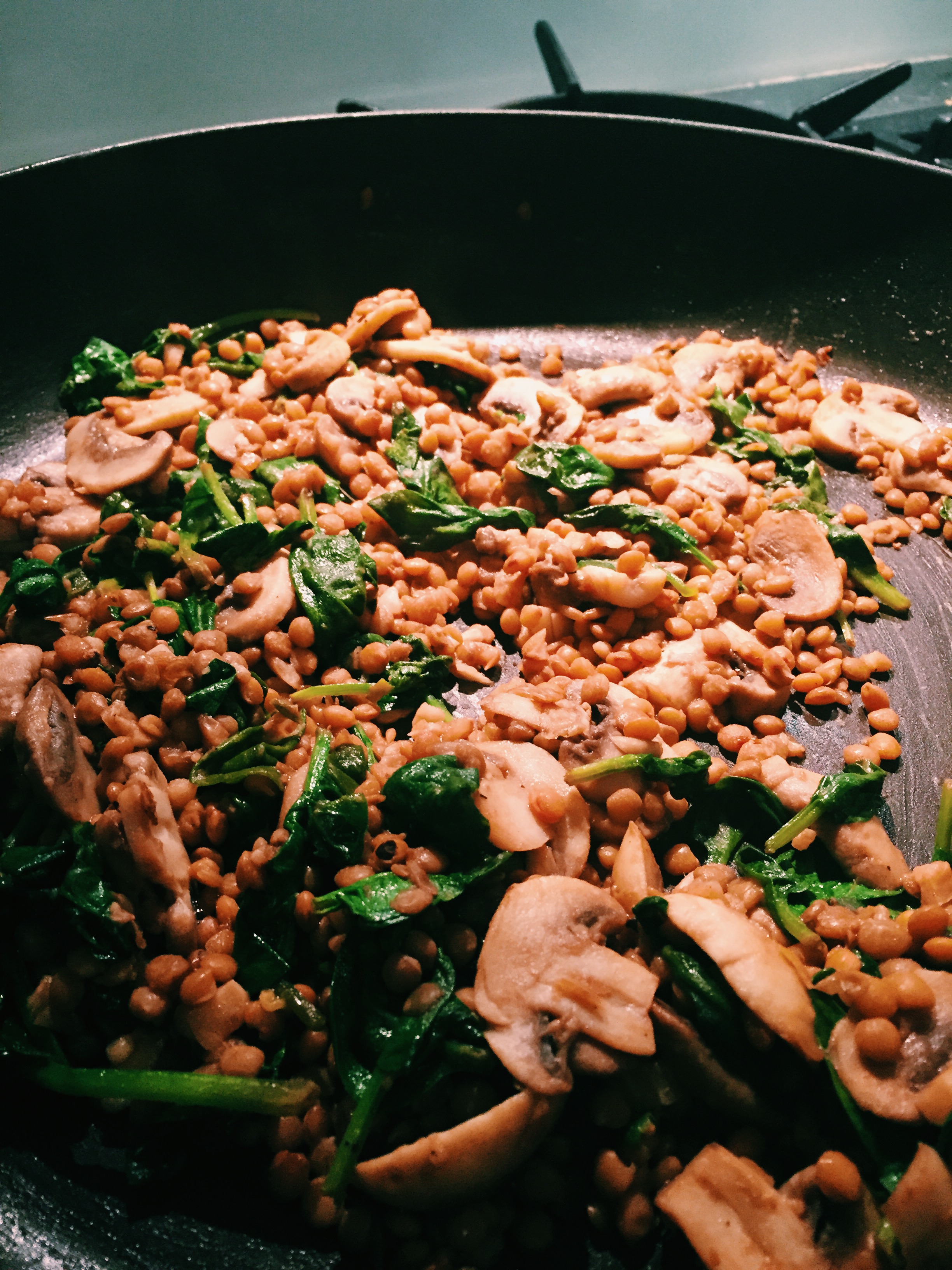 Lemon and Balsamic Lentils