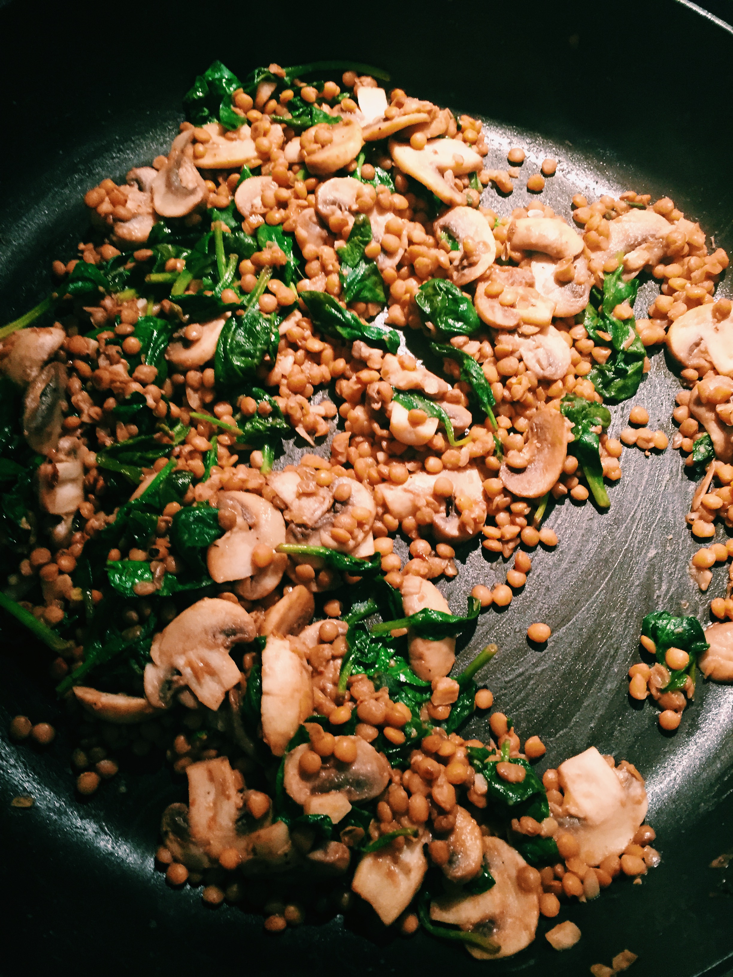 Lemon and Balsamic Lentils