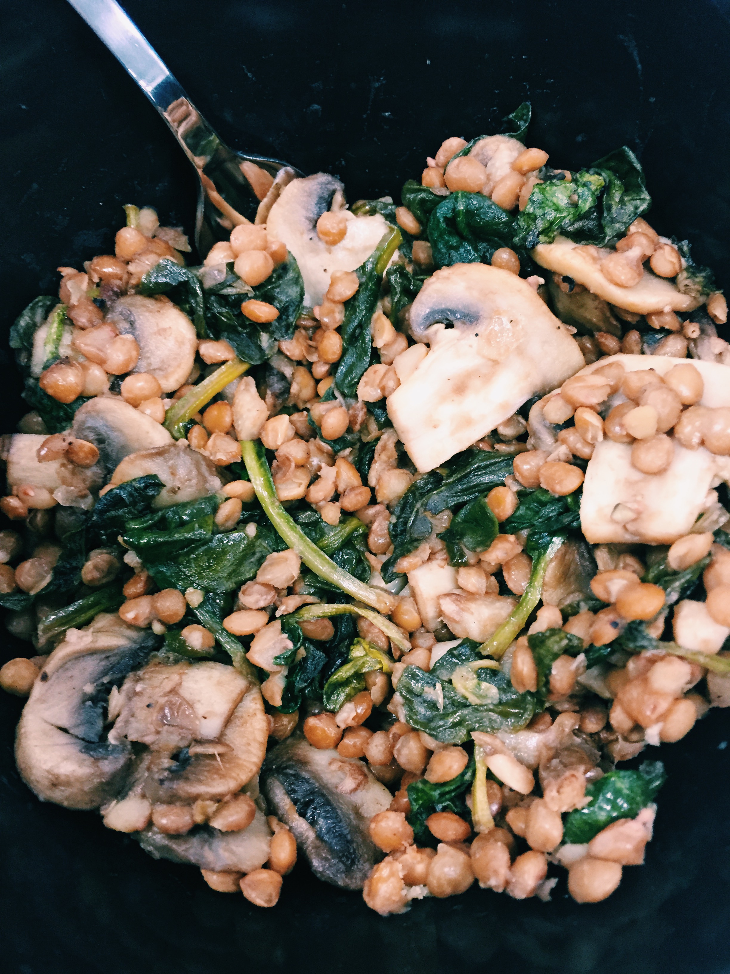 Lemon and Balsamic Lentils