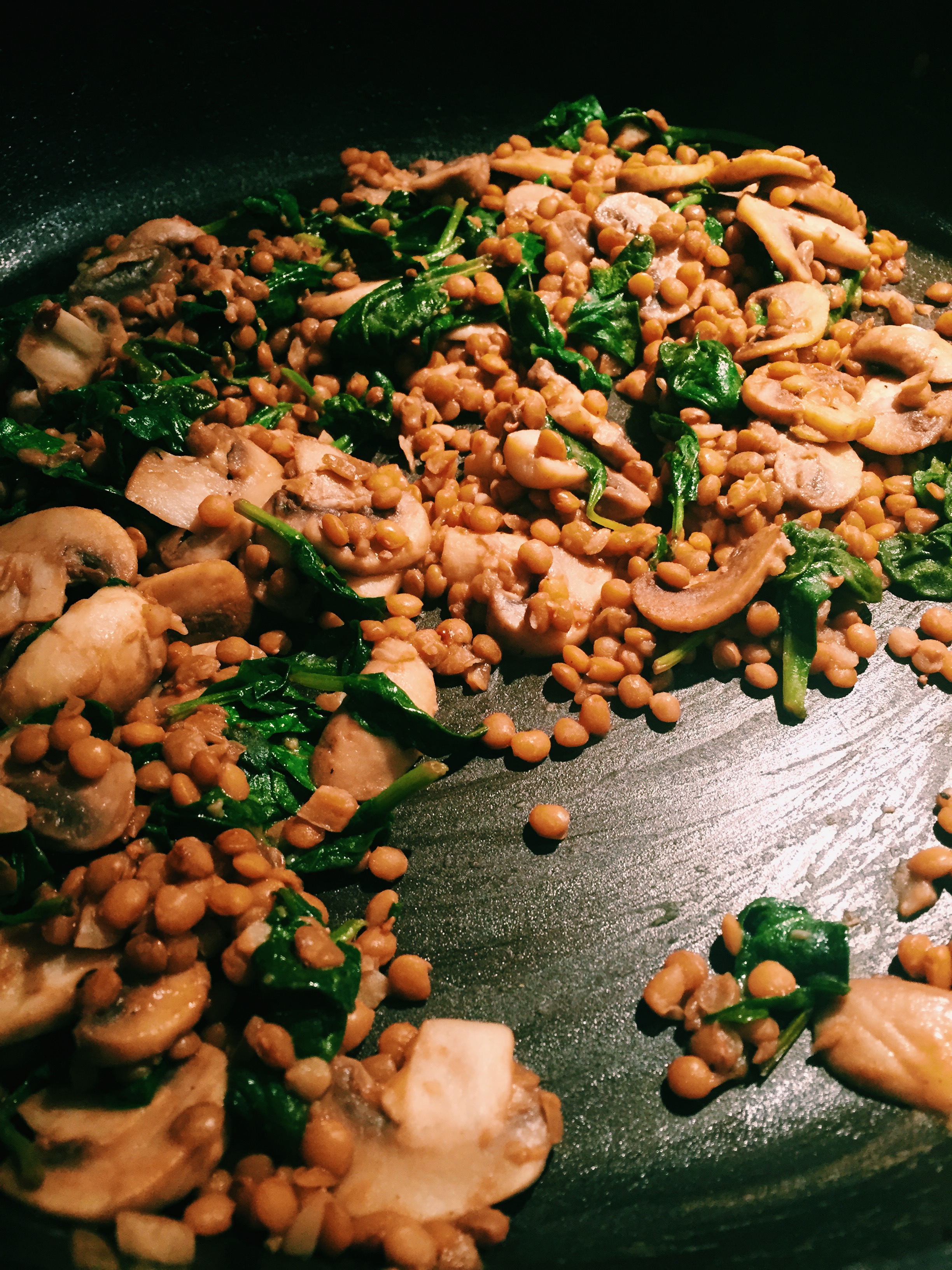 Lemon and Balsamic Lentils