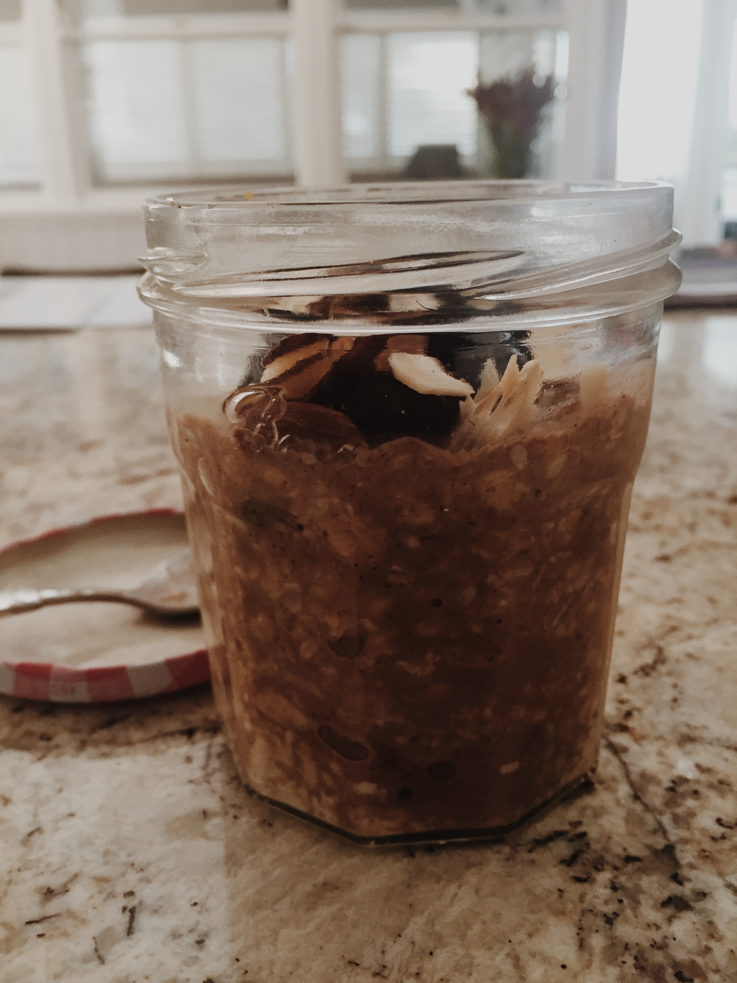 Blueberry Muffin Overnight Oats