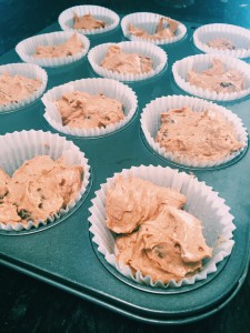 Gingerbread Chocolate Chip Muffins