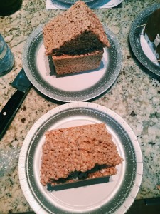 Rice Krispy Treat Gingerbread Houses