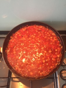 Spicy Spanish Chickpeas