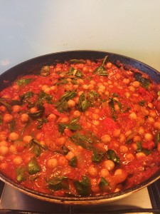 Spicy Spanish Chickpeas