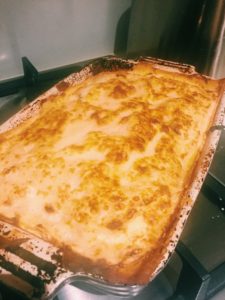 Porcini Mushroom and Ham Lasagne