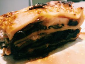 Porcini Mushroom and Ham Lasagne