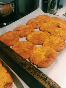 Chocolate Chip Peanut Butter Cookies