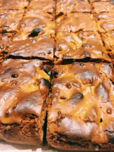 White Chocolate Funfetti Brownies