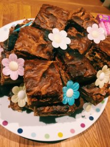 White Chocolate Funfetti Blondies