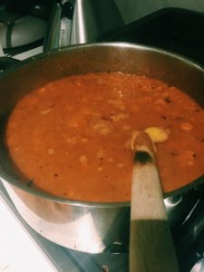 'Rustic' Pumpkin and Carrot Soup