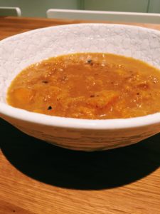 'Rustic' Pumpkin and Carrot Soup