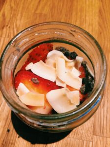 Strawberry and Cinnamon Chia Pudding