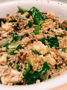 Warm Quinoa Salad