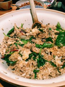 Warm Quinoa Salad