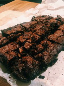 Double Chocolate Coconut Brownies