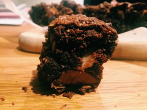 Double Chocolate Coconut Brownies