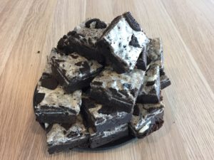 Oreo Marshmallow Brownies