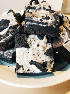 Oreo Marshmallow Brownies