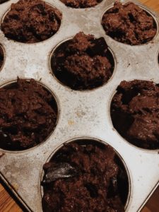 Double Chocolate Nutella Muffins