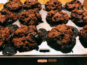 Double Chocolate Nutella Muffins